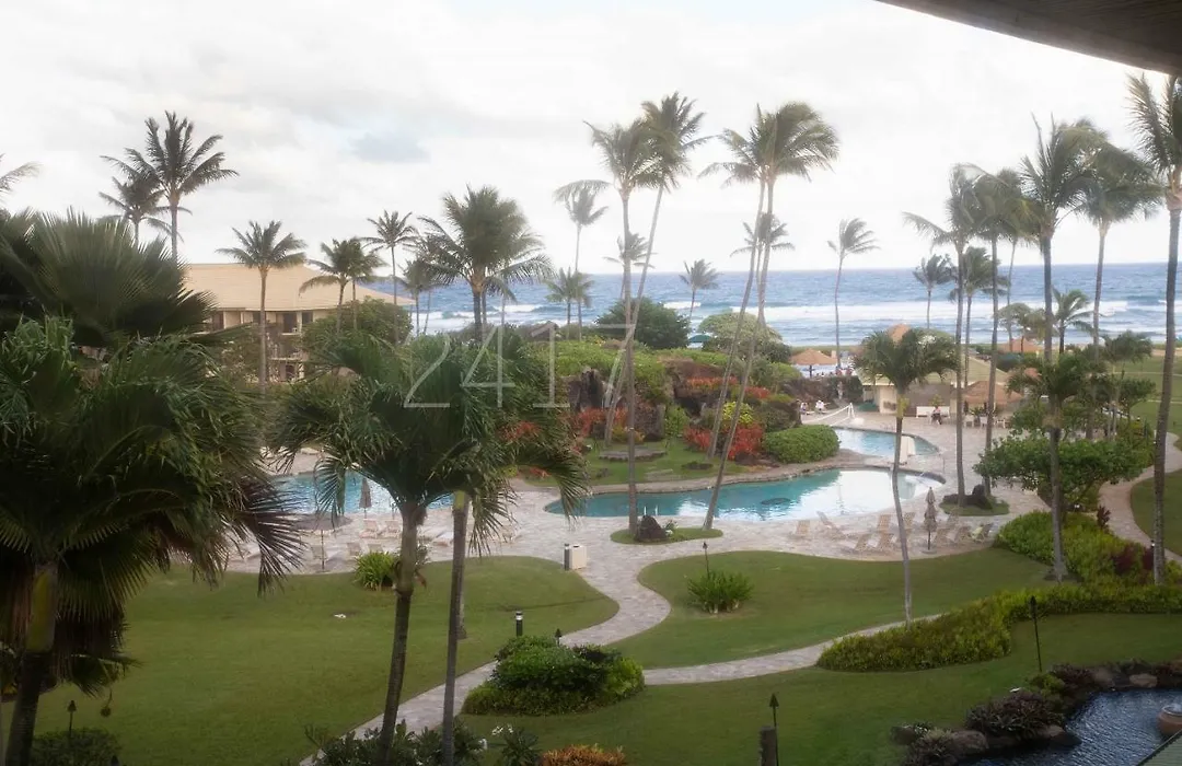 2417 At Oceanfront Resort Lihue Kauai Beach Drive Private Condo-1