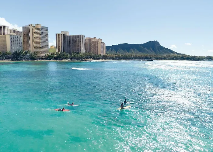 Hotéis de luxo em Honolulu perto de Palácio 'Iolani